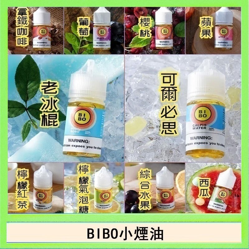 BIBO BIBO經典系列主機小煙油30ML
